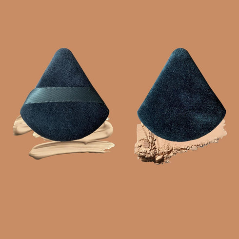 9 pcs Powder Puff Face Makeup Sponge, Triangle for Loose Powder Cosmetic Foundation Beauty Blender
