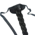 Lydell 24" Long Fishtail Braid Wrap Around Ponytail Extension - Synthetic Hairpiece #1 Black