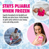 2 Pack Reusable Ice Packs for Injuries, Soothing Flexible Gel Ice Packs for Pain Relief, Hot Water Bottles Alternative