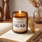 MULCHUM Lavender Scented Candle, Thinking of You Hug Gift for Friends, Relaxing Natural