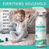 Hydrogen Peroxide All Purpose Cleaning Spray, Non-Toxic Multipurpose Home Cleaner, 3 Pack for Kitchen and Bathroom