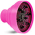 Universal Collapsible Hair Dryer Diffuser Attachment, Lightweight Foldable Tool for Most Blow Dryers - Pink