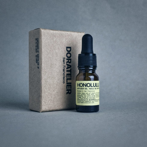 Honolulu Diffuser Oil, Sweet Tropical Scent with Grapefruit, Bergamot, Tangerine, Musk Essential Oils Blend (10mL/.33