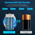 TOPUSSE 4 Pack, 1.5V 7500mWh Rechargeable D Batteries Long-Lasting Lithium D Size Battery with USB Charging Cable