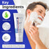 Timothy's Unscented Shave Cream 6 oz + 1 oz Travel Size - Alcohol Free, Paraben Free, Dermatology Approved