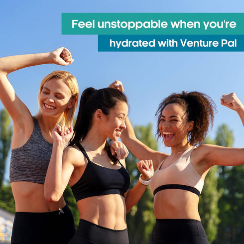 Venture Pal Sugar Free Electrolyte Powder Packets - Liquid Daily IV Drink Mix for Rapid Hydration, 16 Sticks