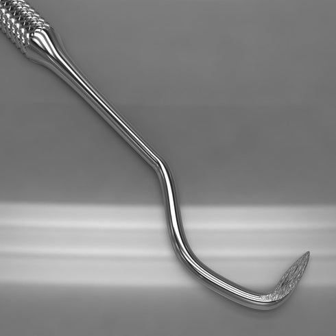 Dental Plaque Remover Tool - Stainless Steel Tooth Scraper for Tartar and Plaque Removal, Dentist's Dental Scaler