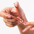 PrettyClaw Nail Clippers, Sharp Edge Fingernail and Toenail Clipper, Stainless Steel for Manicure and Pedicure (Rose