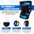 Nvorliy Plus Size Knee Brace for Knee Pain, Extra Large Knee Brace for Women and Men, Adjustable Knee Support with Side