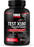 FORCE FACTOR Test X180 Multivitamin for Men, Daily Multivitamin with Testosterone Support, 120 Tablets