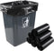 13 Gallon Black Garbage Bags - Tall Kitchen Trash Bag, 6 Rolls, 150 Bags