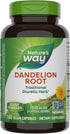 Nature's Way Dandelion Root, Traditional Diuretic Herb*, Vegan, 180 Capsules (Packaging May Vary)