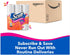 Scott ComfortPlus 24 Count (Pack 1) Scott Extra Softa Double Roll Bath Tissue, Toilet Paper