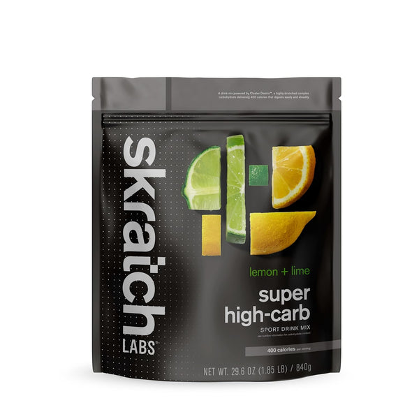Skratch Labs Super High-Carb Hydration Powder, Carbohydrate Powder with Electrolytes, Endurance Energy Drink, Lemon +