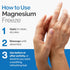 OsteoShield 4oz Magnesium Freeze - Topical Magnesium Cream with Niacinamide for Joints, Low Back, Sciatic Nerve, Knee