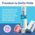 Denture Adhesive, Thermoplastic, Comfortable Fit for up to 7 Days, Zero Glue, Zinc Free, Pack of 3