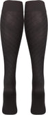 NuVein Compression Socks, Medical Grade 15-20 mmHg, Knee High, 1 Pair, Charcoal, Small for Men and Women
