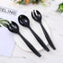 Leooomap 32-Piece Pack Set, 16 16 9.8-Inch of Large Plastic Spoons and Forks Spoons & Forks, Durable PP Cutlery