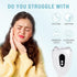 TMJ Relief Products Jaw, TMJ Relief Massager, Vibration and Heating, Ergonomic TMJ Massage Tool, for Jaw & Neck Pain