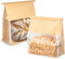 Roppolo 50 Pcs 8.6 Inch Bread Bags with Tin Tie, Large Loaf Bags