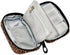 Ollabaky 7 Marble Leopard Print Pill Case Day Pill Organizer Travel Pill Case Portable Weekly Pill Box Bag Container