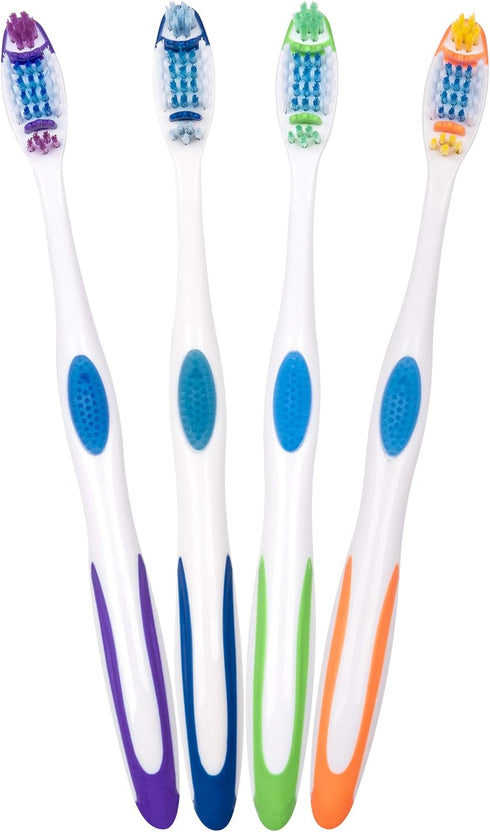 Whitening Cavity Defense Soft Toothbrushes - 4 Count Twin Pack