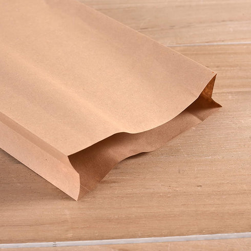 Disposable Paper Bag, 100 Pack Sanitary Napkin Disposal Bags, Sturdy and Waterproof Kraft Paper Bags for Feminine