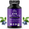 Eye Vitamins Supplement with Lutein, Bilberry, Beta Carotene, L-Taurine, Zinc, Quercetin, 90 Capsules
