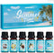 Summer Essential Oils Set - ARVIDSSON Tropical Fragrance Oil for Candle Making, Diffuser Scented Oil - Ocean Breeze