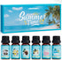 Summer Essential Oils Set - ARVIDSSON Tropical Fragrance Oil for Candle Making, Diffuser Scented Oil - Ocean Breeze