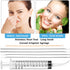 Tonsil Stone Removal Set Includes 4 Stainless Steel Tools and 100 Long Swabs with 1 Curved Irrigator Syringe
