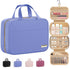HOTOR Travel Toiletry Bag with Hanging Hook, Spacious Waterproof Bag for Women & Men, Aegean-Blue