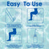 Peri Bottle, Peri Bottle for Postpartum Care, for Women and Men with Hemorrhoids, for Cleansing After Birth, Portable