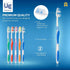 Urban Essentials Bulk Toothbrush Package with Covers, 25 Pack, Extra Soft Toothbrush with Ergonomic Handle