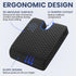 (18"x16"x3") Tailbone, Wheelchair Seat Cushion with Honeycomb Message Dots & High Resilient Foam - for Sciatica, Coccyx