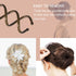 Spiral Bobby Pins Brown, 20 Pcs Premium Spin Pins for Hair with Storage Tin, Non Scratched Twist Screw
