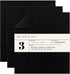 Black Swedish Dishcloths for Kitchen - Set of 3 Swedish Dish Cloths