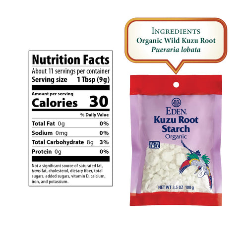 Eden Organic Kuzu Root Starch, 3.5 Ounce