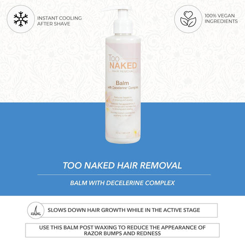 Too Naked Balm with Decelerine Complex, 8.45 oz