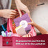 All-in-One Menstrual Kit for Convenience on The Go, Single Period Pack for Travelling, Tweens & Teenagers