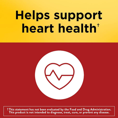 Nature Made CoQ10 200mg Dietary Supplement, 40 Softgels for Heart Health Support