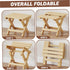 Nirelief 11x8.7x10.2'' Folding Shower Chair Folding Shower Seat with Strong load Capacity Easy to Clean & Maintain