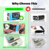 YONHUIZI 4-Pack 1300mAh 9V 9 Rechargeable Batteries, Volt Lithium-ion Square Battery Long Lasting Power+Clip Connector