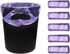 100 Counts 5 Rolls Medium Trash Bags, Extra Strong Thicken Plastic Trash Bag Can Liners for Bathroom Bedroom