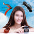 RC ROCHE ORNAMENT 6 Pcs Women's Square Strong Grip Claw Clamp Clips, Large Clear Brown and Black