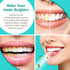 Coconut Pulling Oil, Ayurvedic Mint Oil Pulling Mouthwash with Tongue Scraper, 8 Fl. Oz for Fresh Breath & Healthy Gums