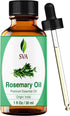 SVA Rosemary Essential Oil – 1 Fl Oz – 100% Natural for Hair, Face, Skin Care, Aromatherapy