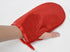 Hair Magnet Pet Fur Removal Mitt, 2-Pack, Red - Quick & Easy Cleanup for Clothing and Upholstery
