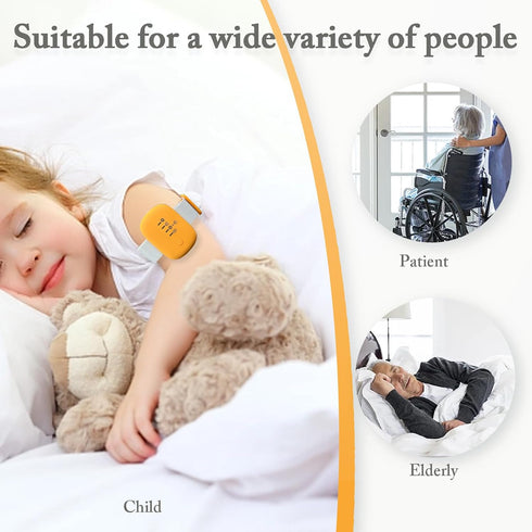 Bedwetting Alarm for Boys and Girls, Pee Alarm with 3 Modes, Potty Training Alarm for Older Kids