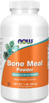 NOW Supplements Bone Meal Powder, Natural Calcium Source, 1-Pound